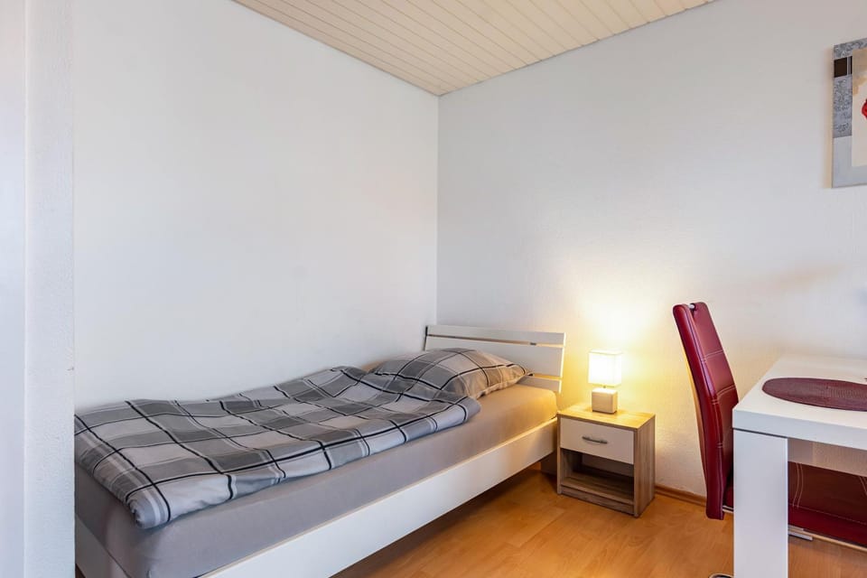 Property building, Living room, Bedroom