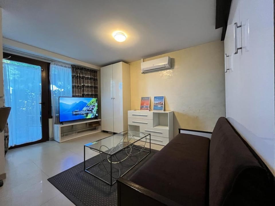 Bed, Living room, air conditioner
