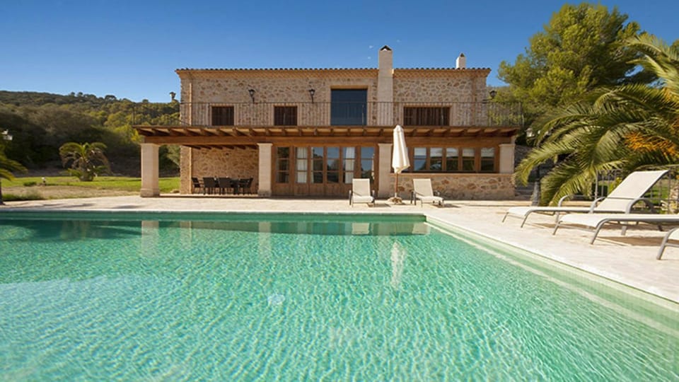 Property building, Living room, Swimming pool