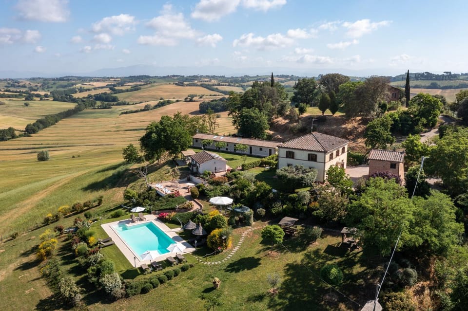 Natural landscape, Bird's eye view, Garden view
