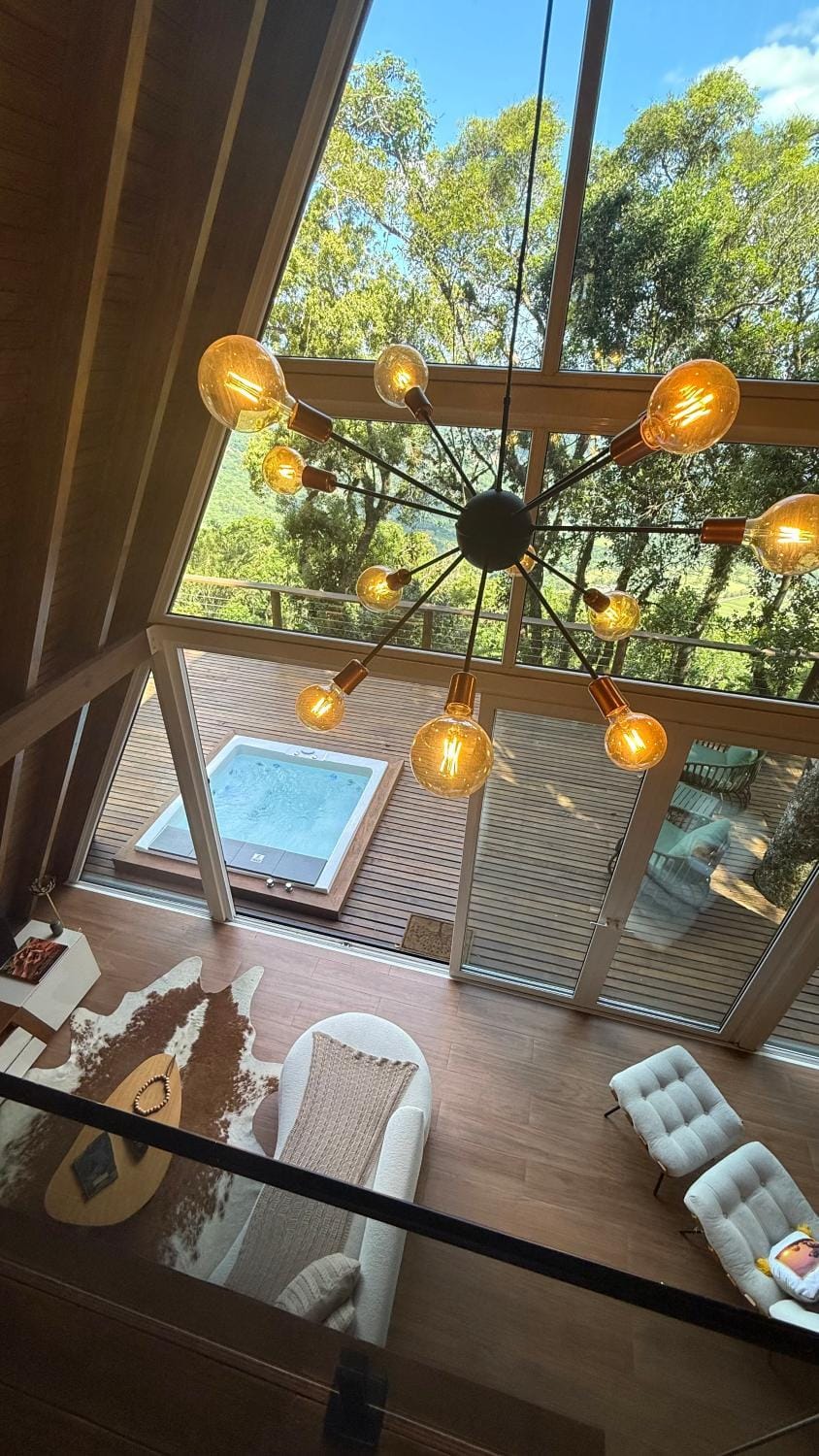Cabana Araucária ao lado de Gramado Nature lodge in State of Rio Grande do Sul