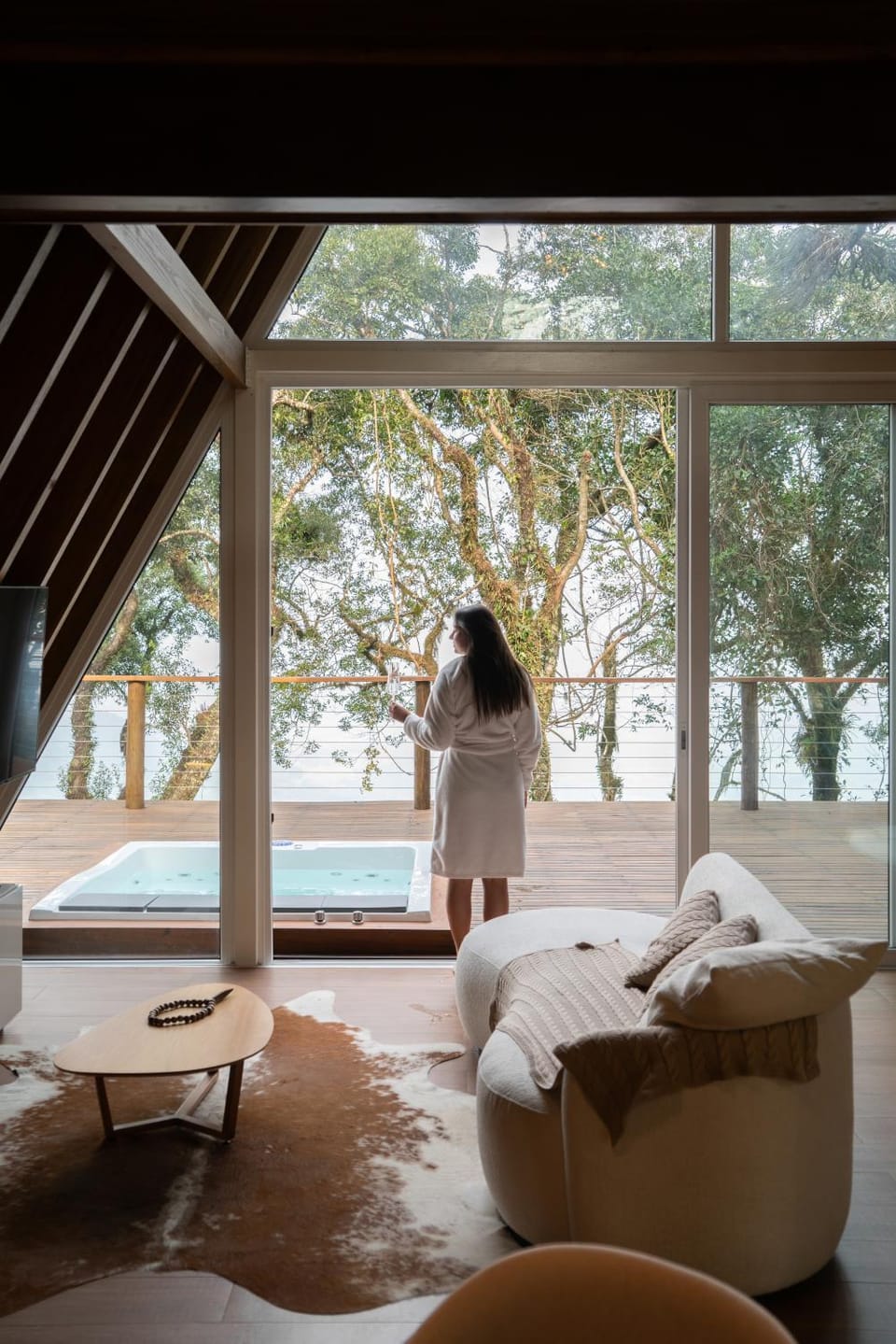 Cabana Araucária ao lado de Gramado Nature lodge in State of Rio Grande do Sul