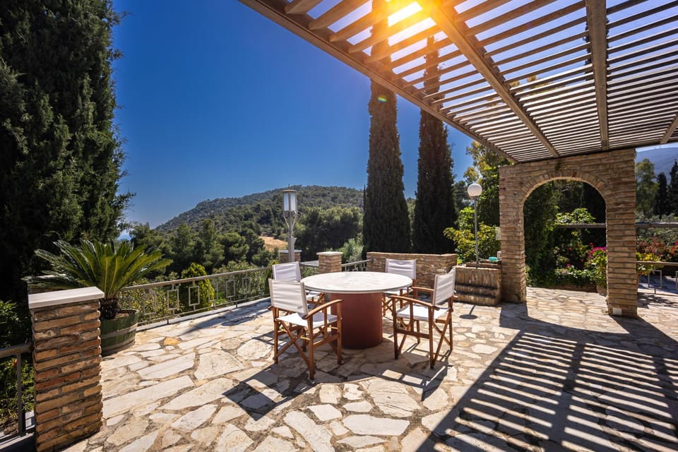 Corinthian Blue Retreat Villa in Argolis, Greece