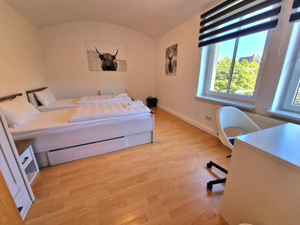 Property building, Living room, Bedroom