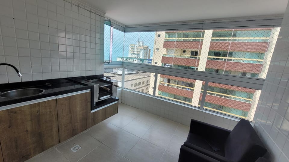 Apartamento Ocian Praia grande SP Apartment in State of São Paulo