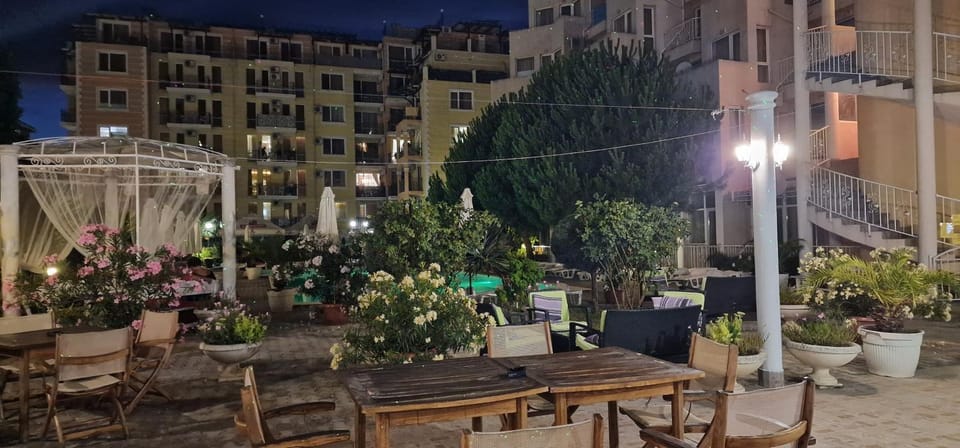 Night, Garden, Garden, Garden view