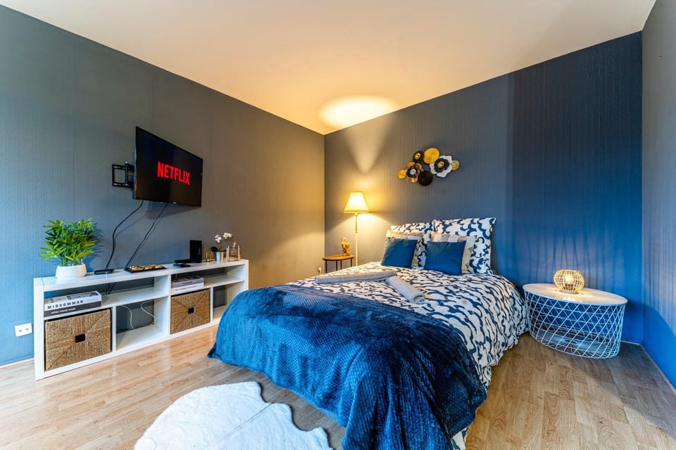 L'Azur - Parking privé - Hypercentre - Wifi Apartment in Hauts-de-France
