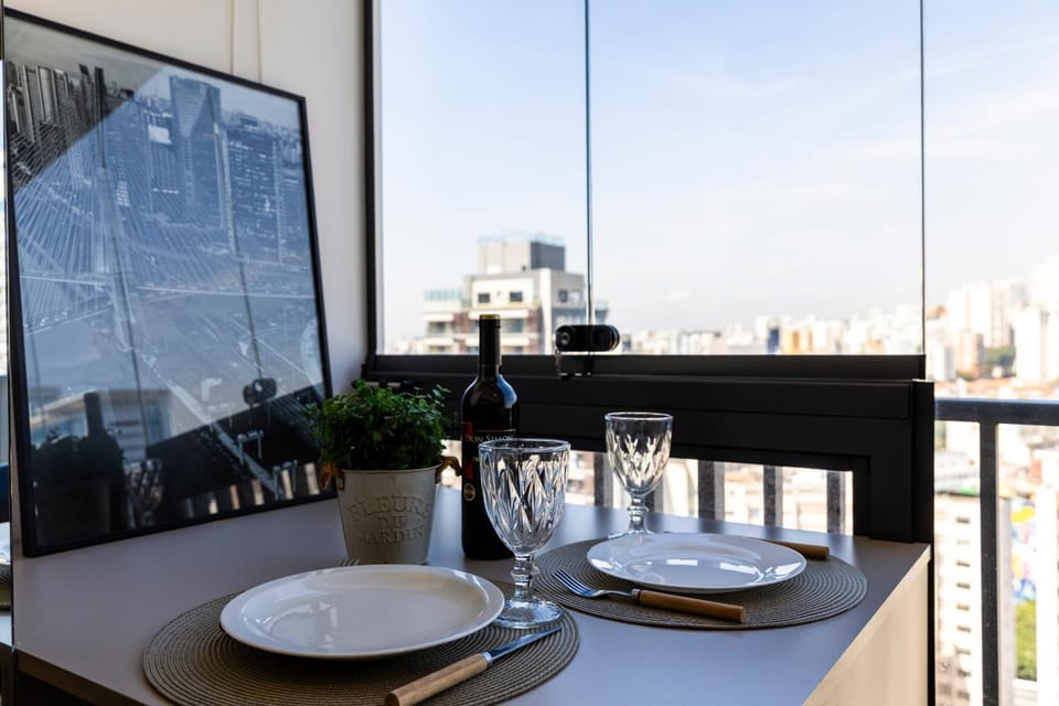 Balcony/Terrace, Dining area, City view