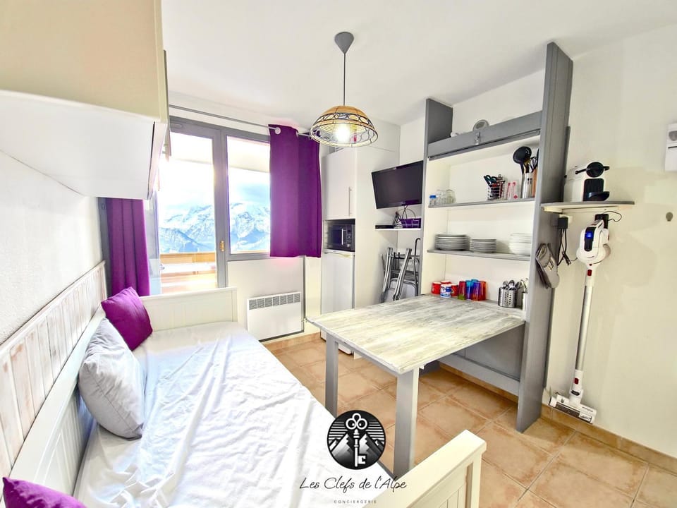 Idéal vacances Studio 4 personnes Jolie vue sud ! Apartment in Huez