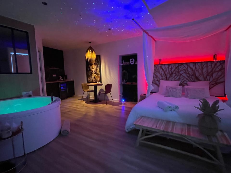 Le Bohème Spa, loveroom à Sète Apartment in Occitanie