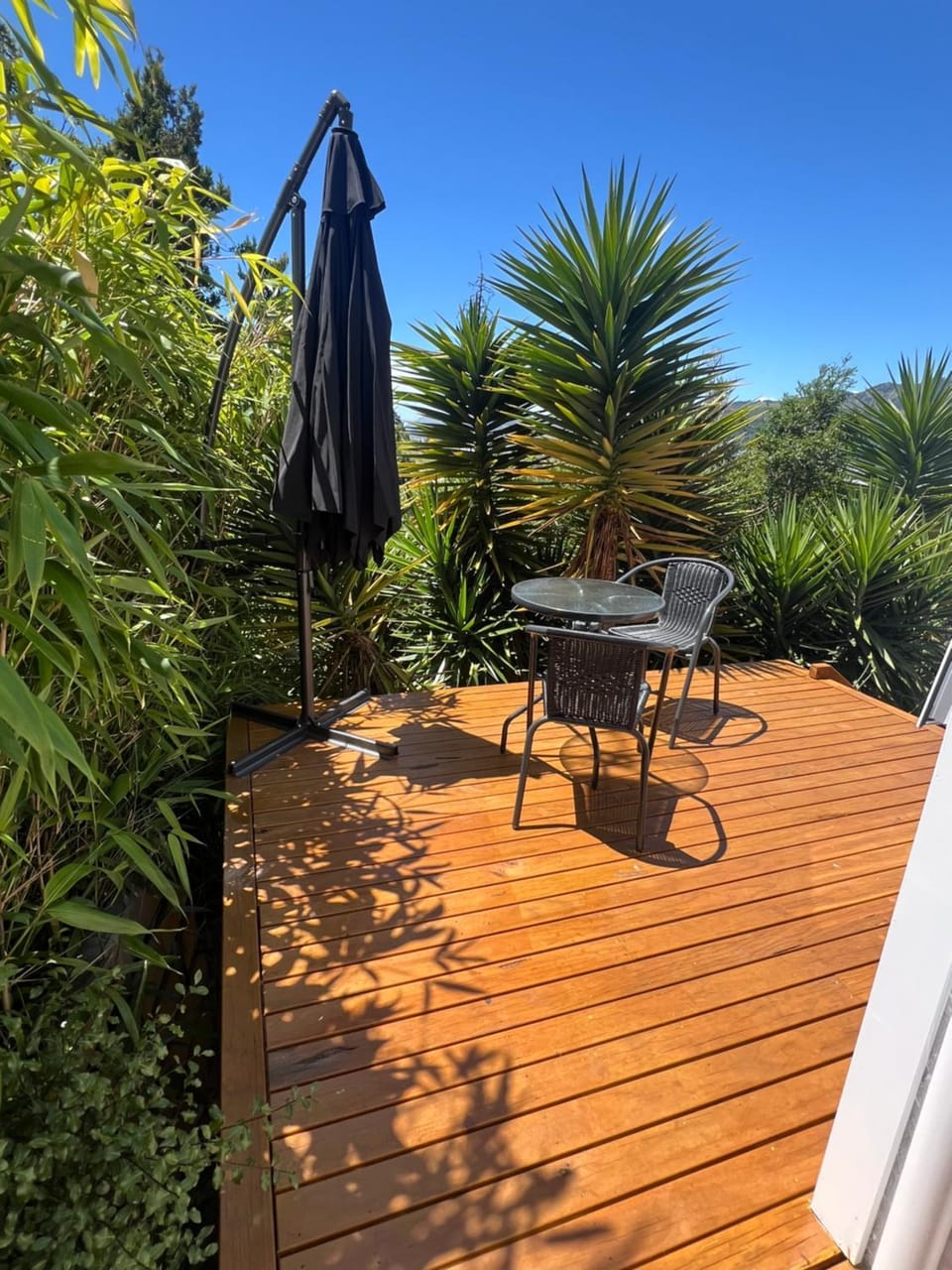 Patio, Day, Natural landscape, Garden, View (from property/room), Balcony/Terrace, Dining area