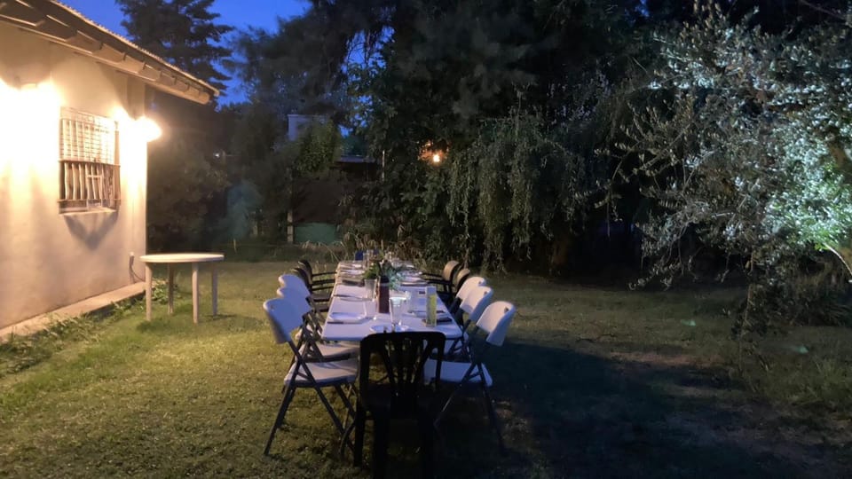 Night, Garden, Garden view