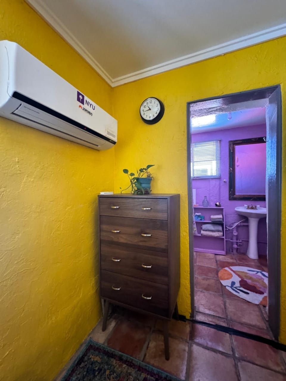 Bathroom, Bedroom, wardrobe, air conditioner