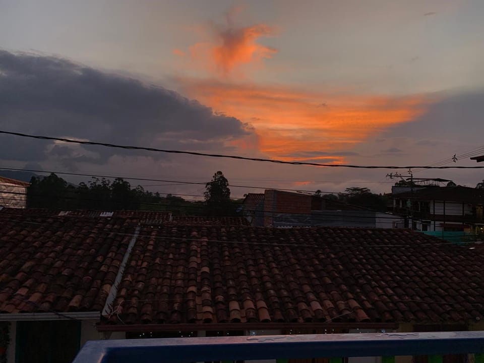 Natural landscape, Sunset