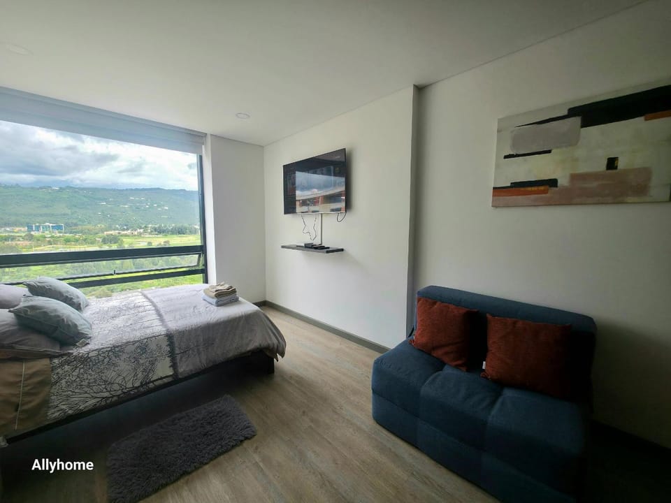 Loft with natural view, Wifi 350 Mg, Chía Av.pradilla Apartment in Chía