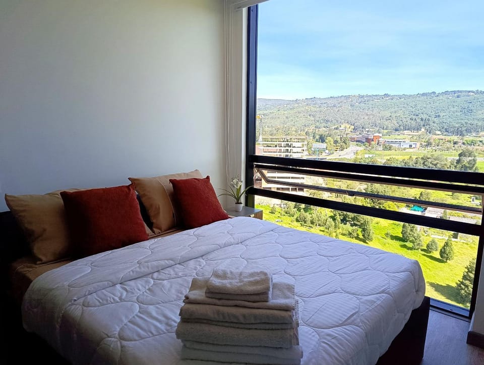 Loft with natural view, Wifi 350 Mg, Chía Av.pradilla Apartment in Chía