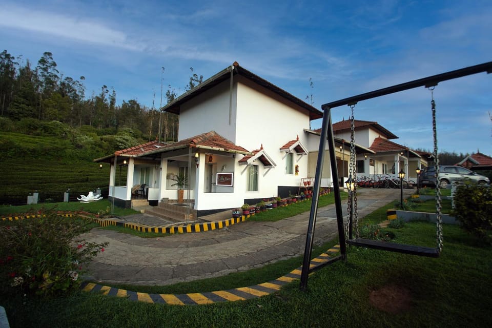 Property building, Garden view