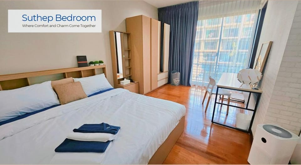 2 Bedrooms House Near Wat Umong Su Thep House in Chiang Mai