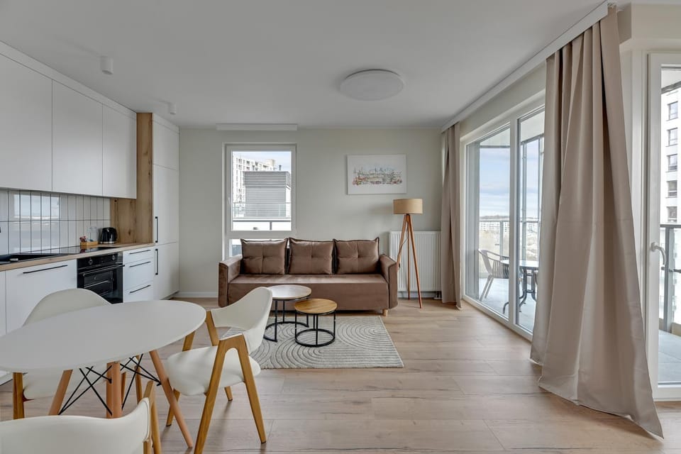 Kitchen or kitchenette, Living room, Photo of the whole room, Seating area, Dining area, Bedroom