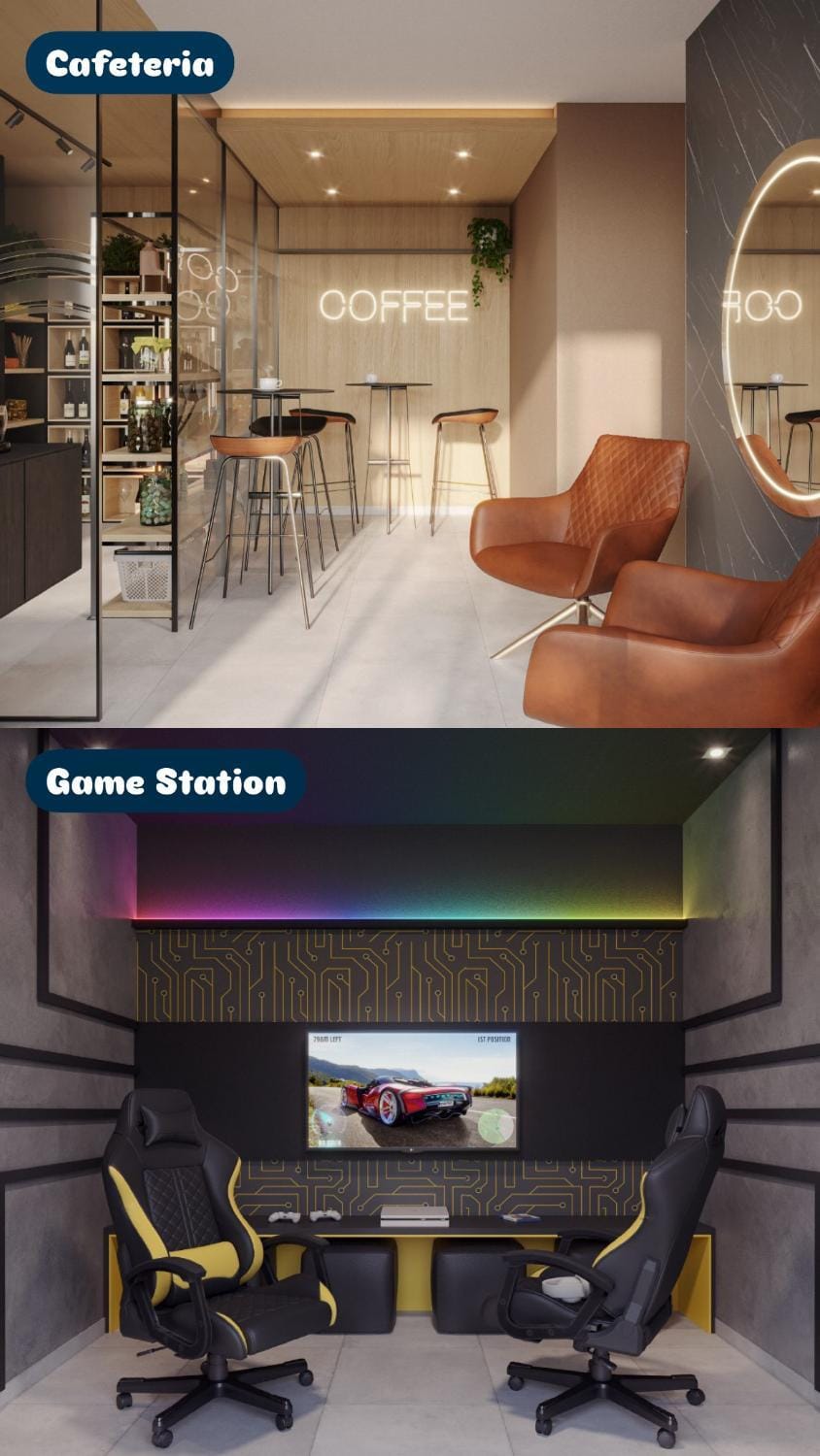 Property building, Game Room, Supermarket/grocery shop