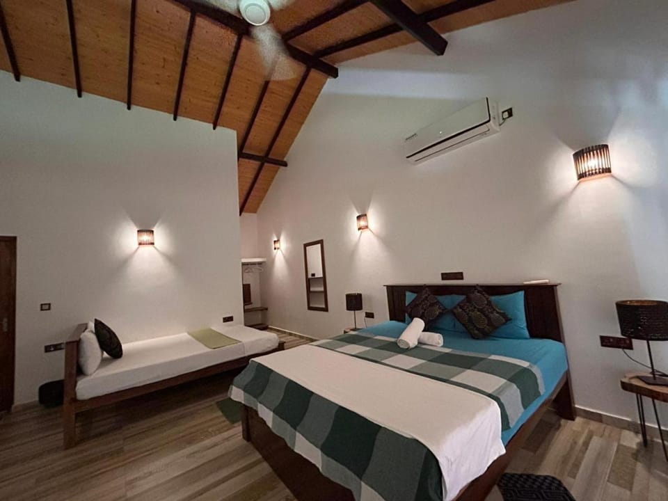 Bedroom, air conditioner