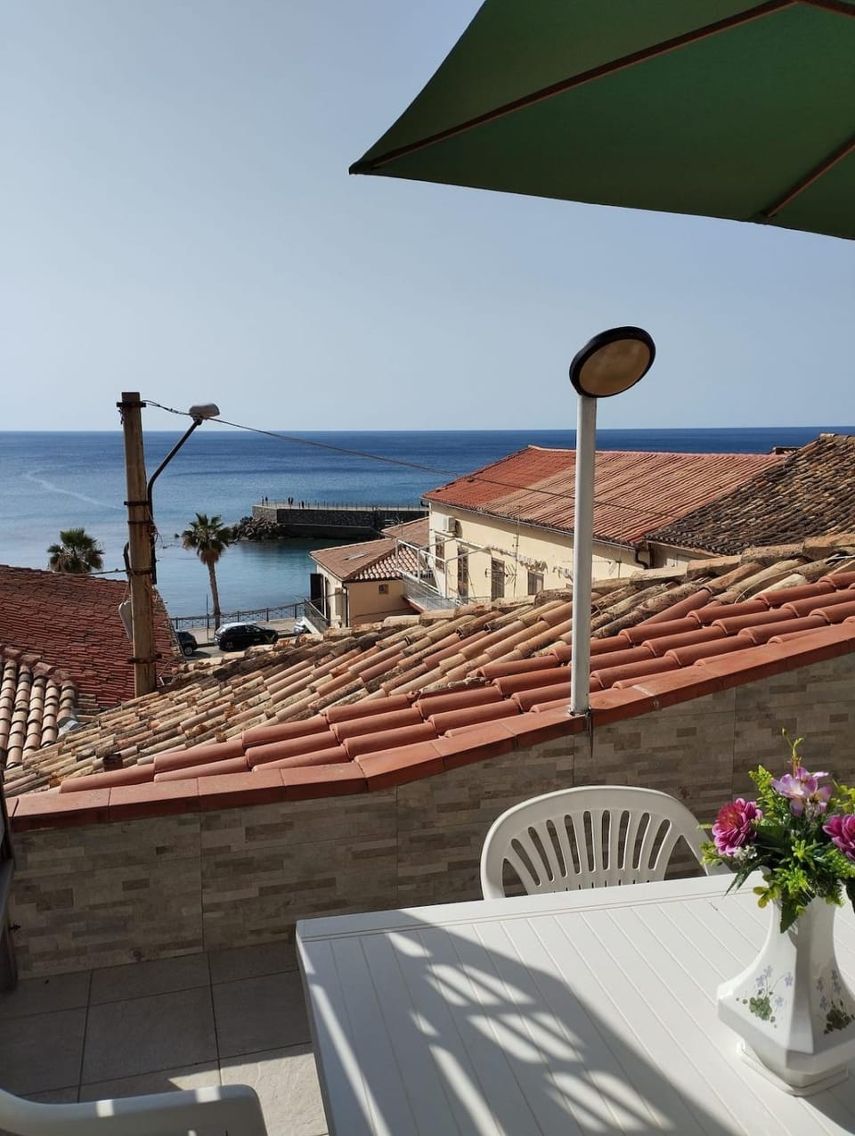 View (from property/room), Balcony/Terrace, Sea view