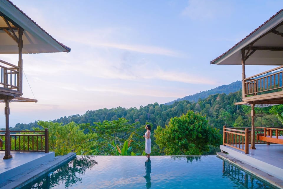 Day, Natural landscape, Mountain view, Pool view, Swimming pool
