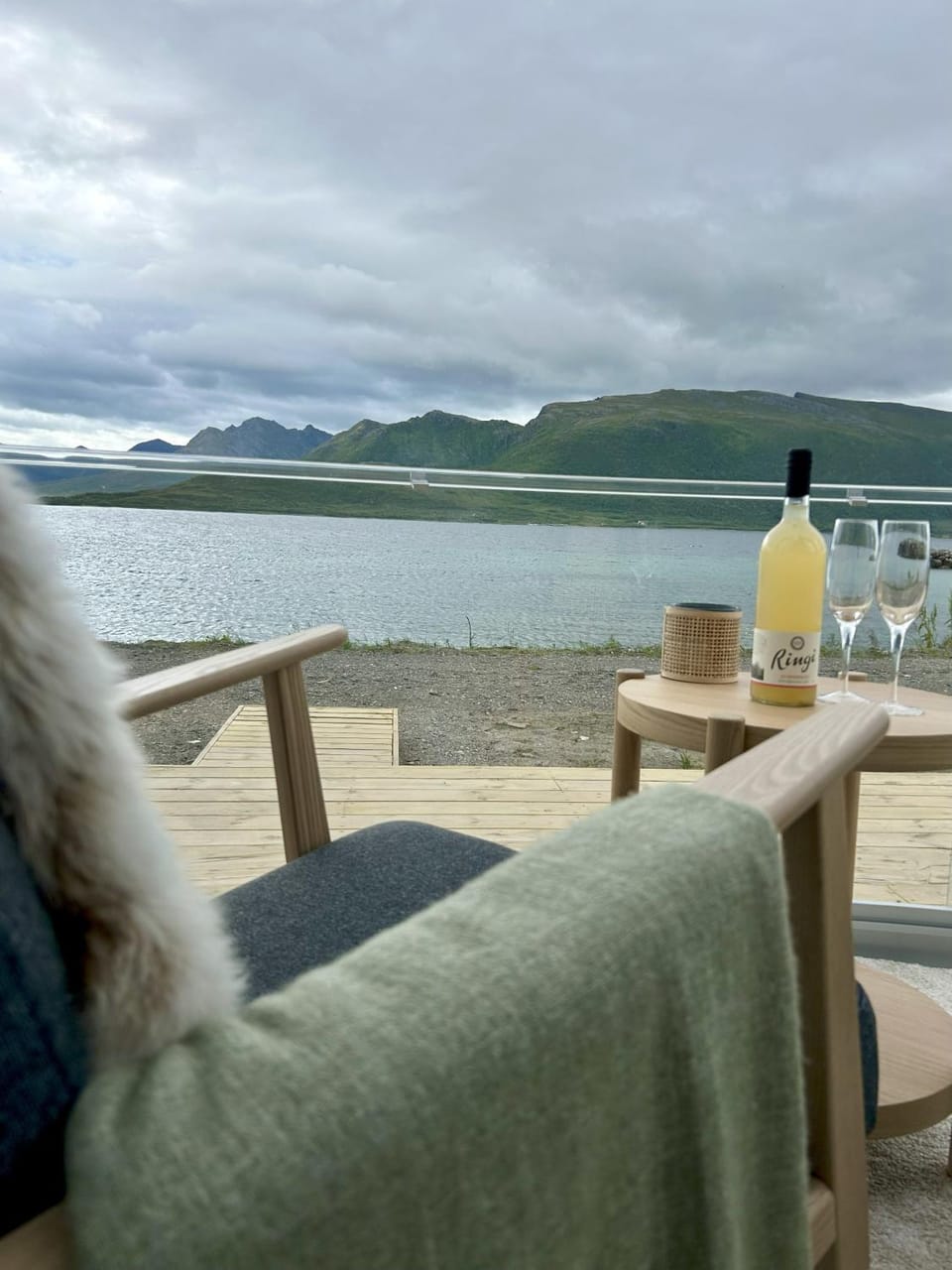 Glass domes at Arctic Ocean Lodge Campground/ 
RV Resort in Nordland, Norway
