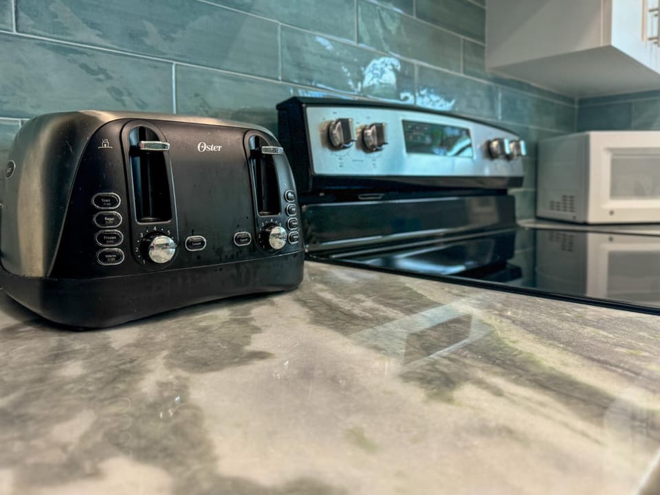 stove, toaster