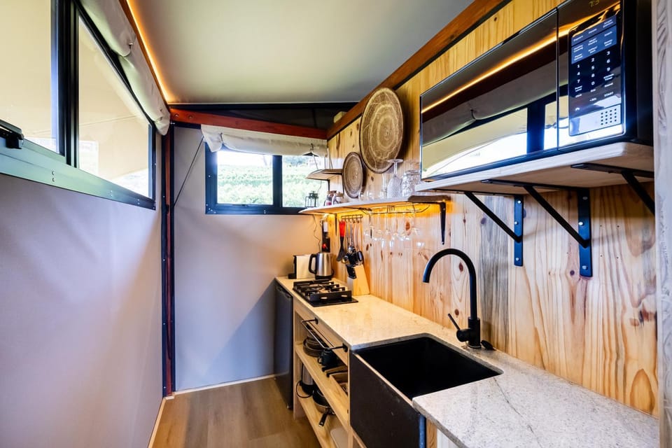 Amperbo Glamping Luxury tent in Cape Town