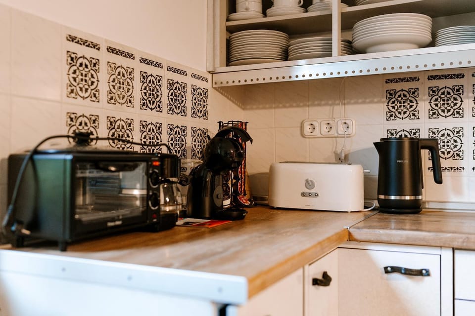 Coffee/tea facilities, Kitchen or kitchenette, toaster