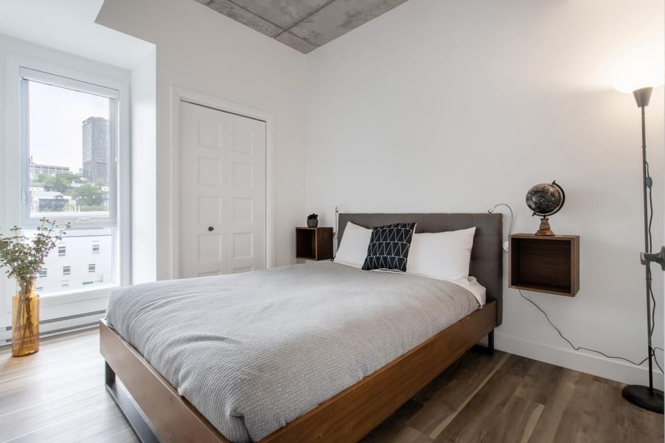 Le Panorama - Parking gratuit - Toit terrasse Apartment in Quebec City
