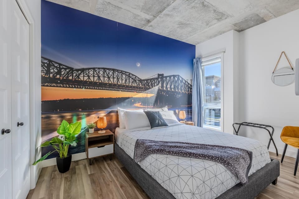 L'Horizon Urbain, Centre Ville, Toit-Terrasse Gym Apartment in Quebec City