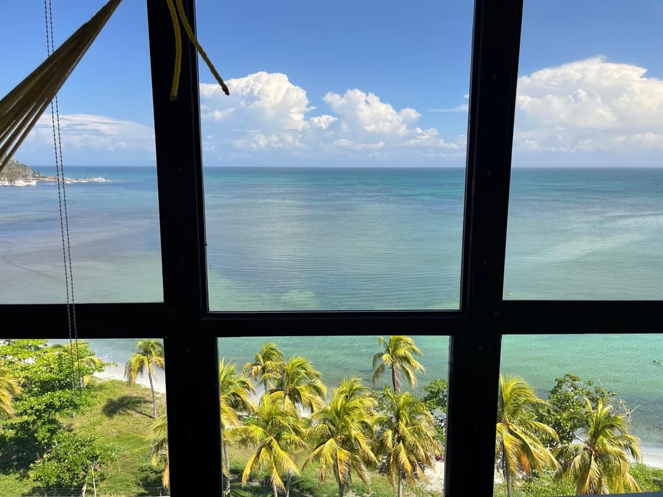 Natural landscape, View (from property/room), Balcony/Terrace, Sea view