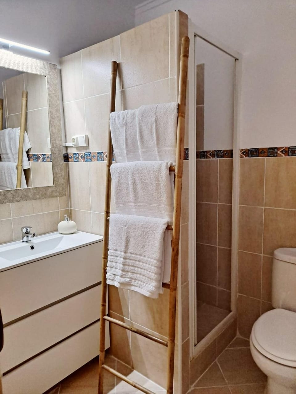 Shower, Toilet, Bathroom, towels