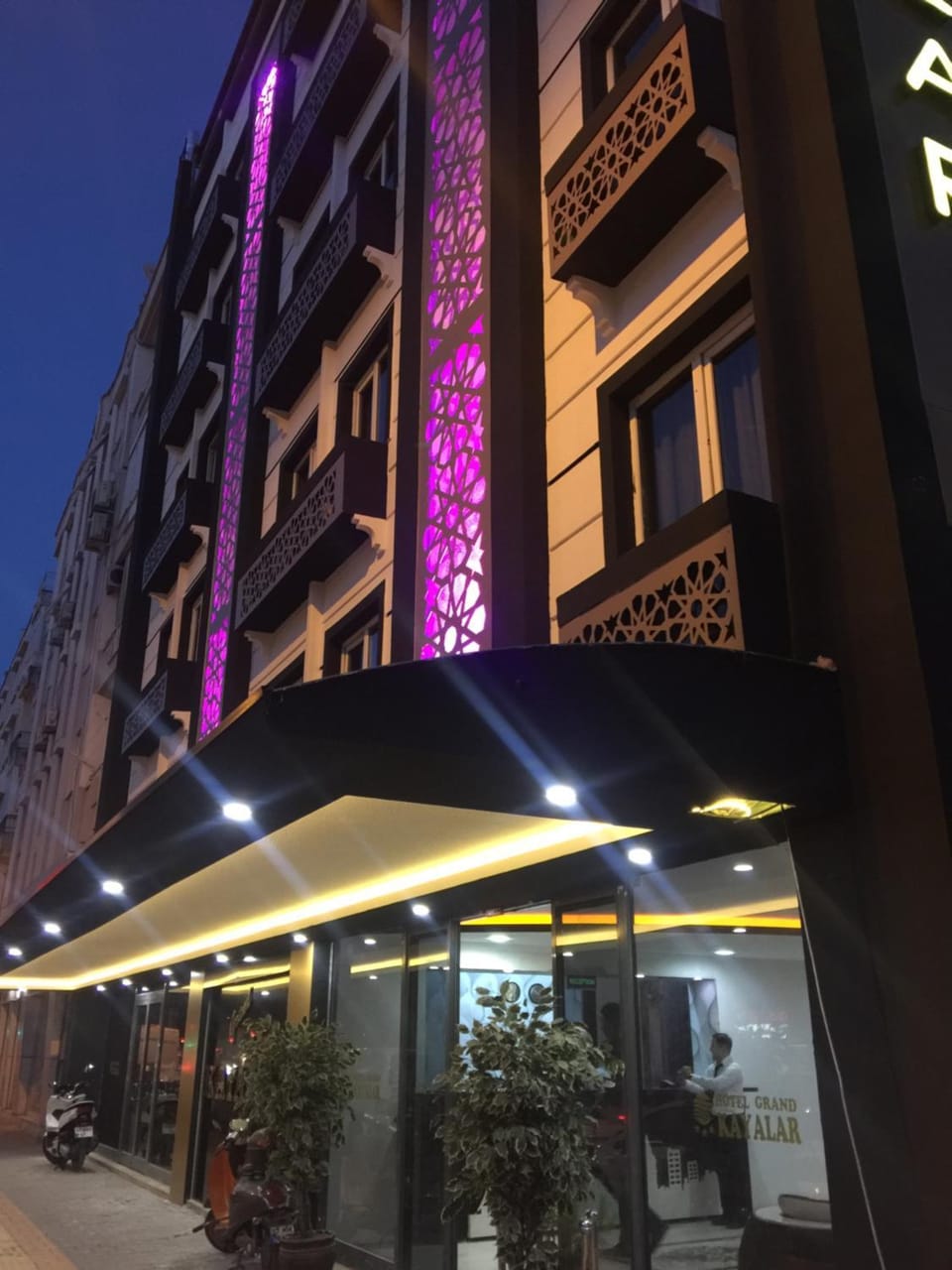 Property building, Night