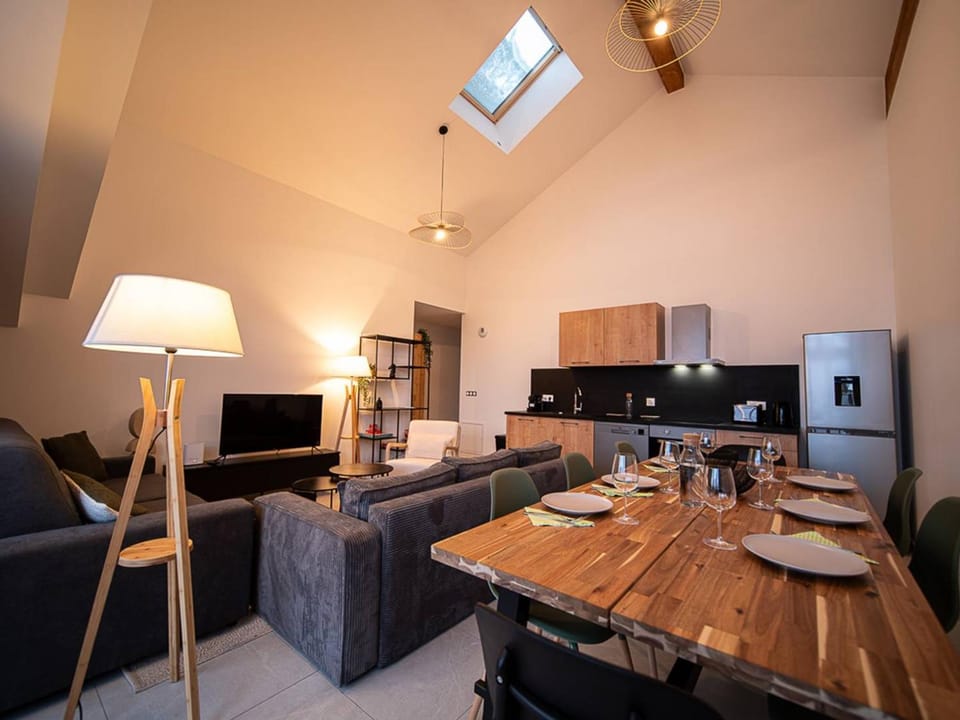 Moderne T4 à Valmorel, 7 pers., 3 ch., parking, casier à ski, linge inclus - FR-1-291-1020 Apartment in Les Avanchers-Valmorel