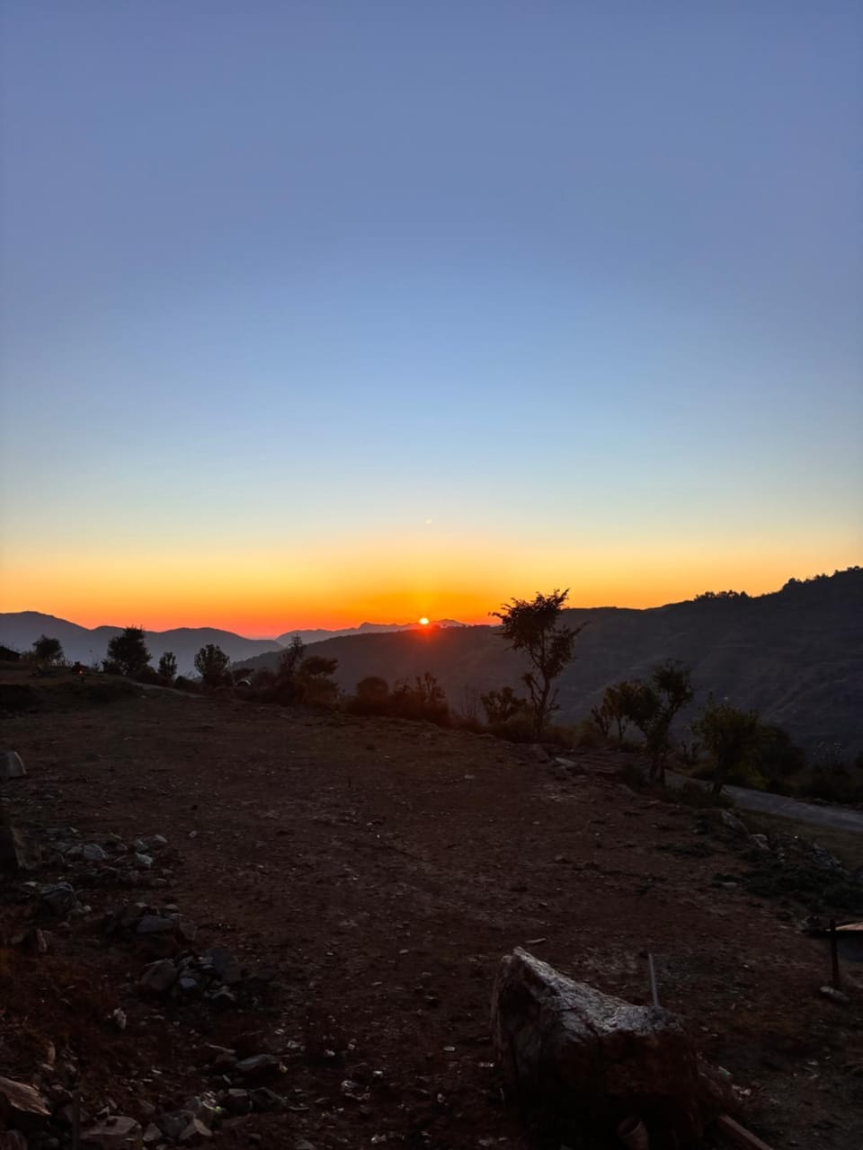 Natural landscape, View (from property/room), Mountain view, Sea view, Sunset