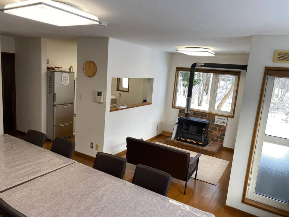 Kitchen or kitchenette, Living room, Photo of the whole room, Dining area