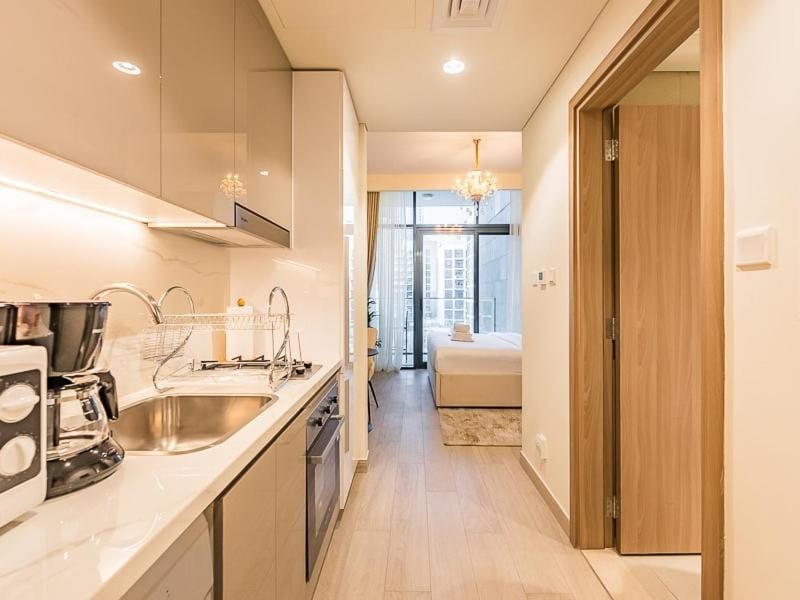 Tranquil Studio Getaway in Meydan City Apartment in Dubai