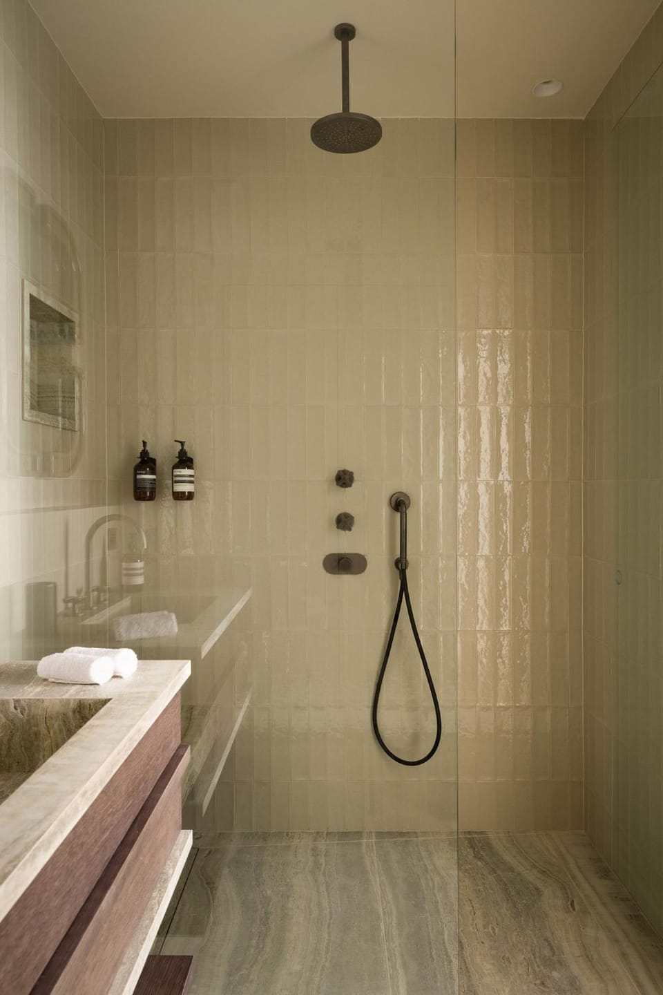 Shower, Bathroom, towels, towels
