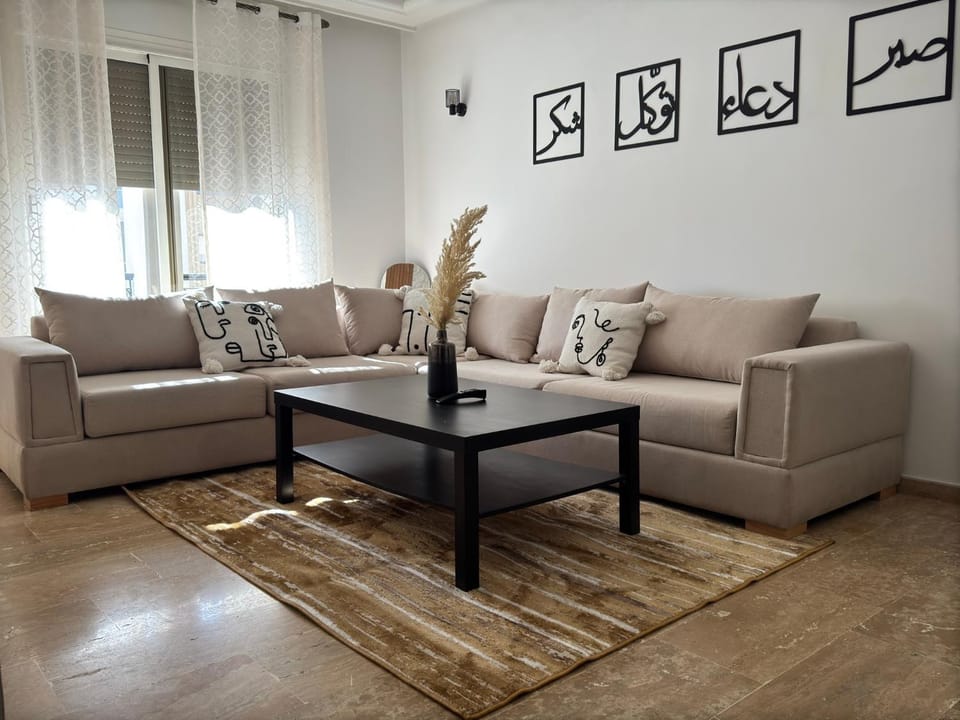 Appartement exceptionnel en plein centre de rabat pour les familles et couples mariés Apartment in Rabat
