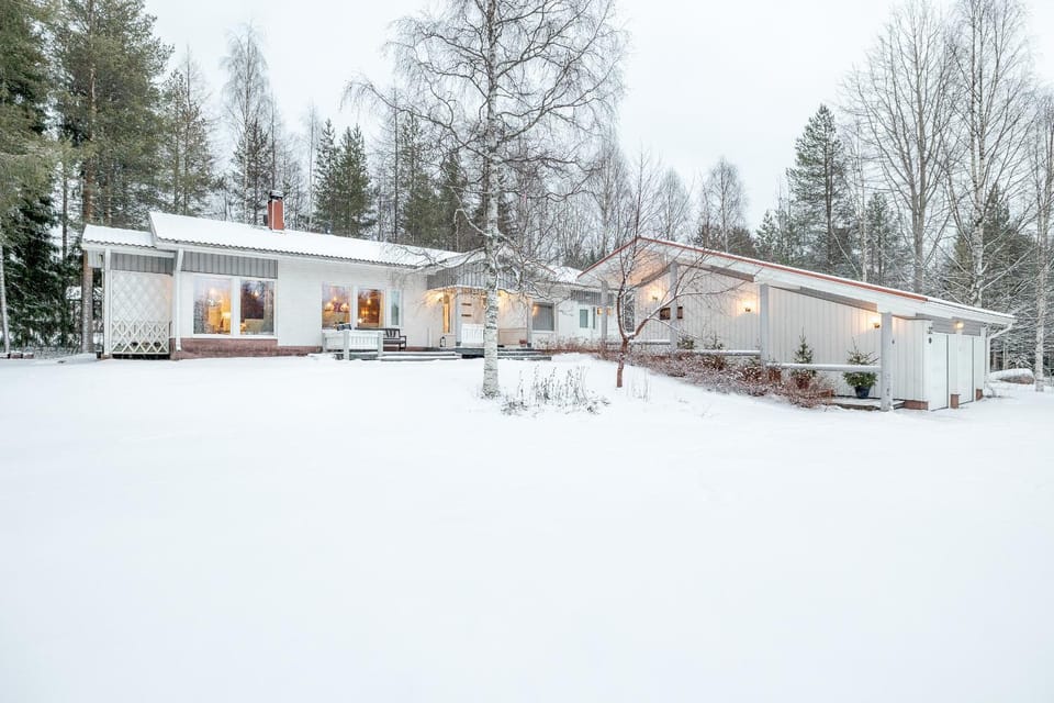 Property building, Day, Natural landscape, Winter