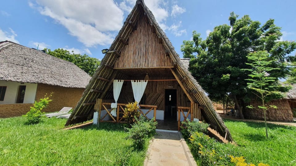 Property building, Garden view