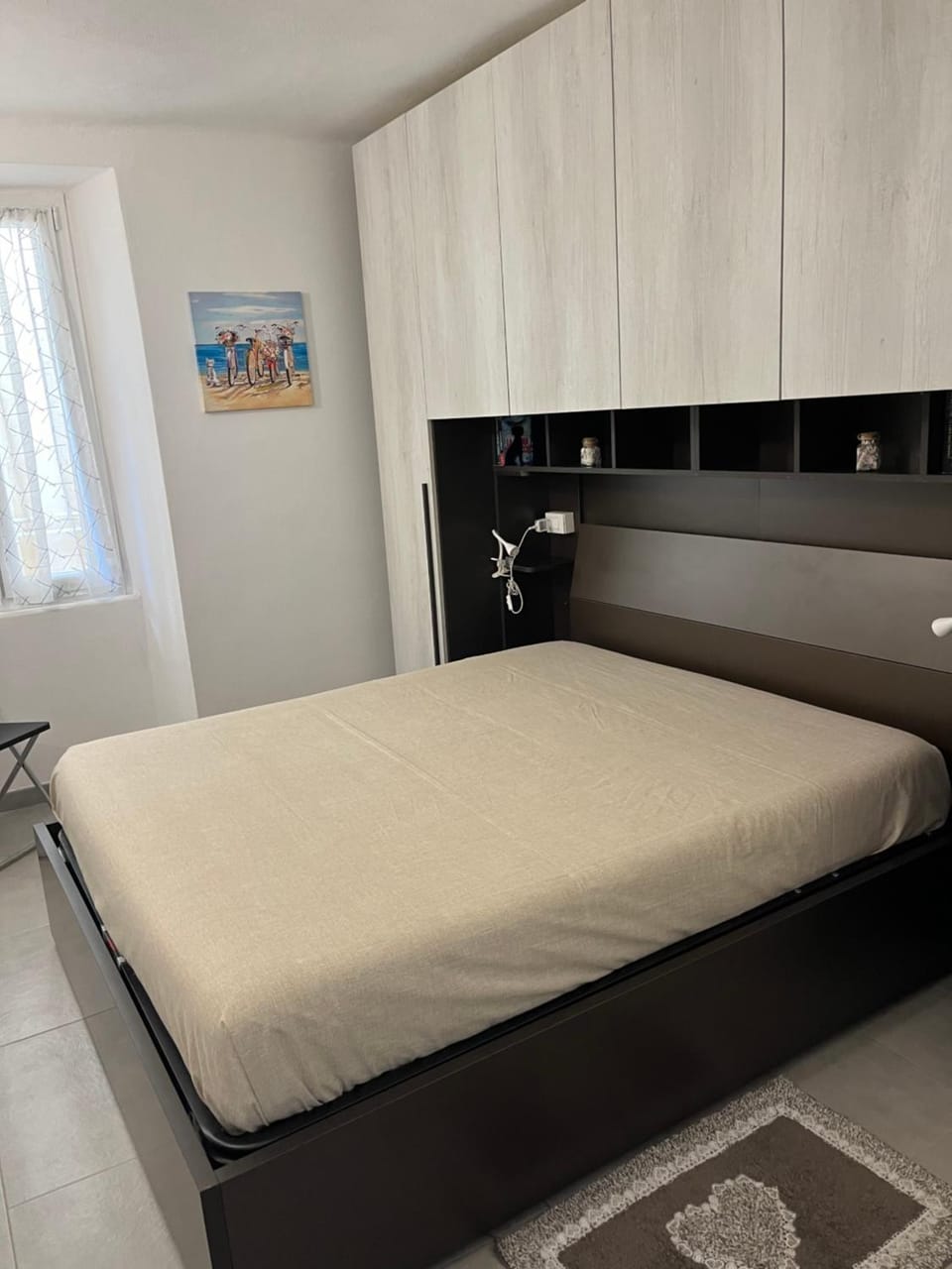 Bed, Photo of the whole room, Bedroom, wardrobe