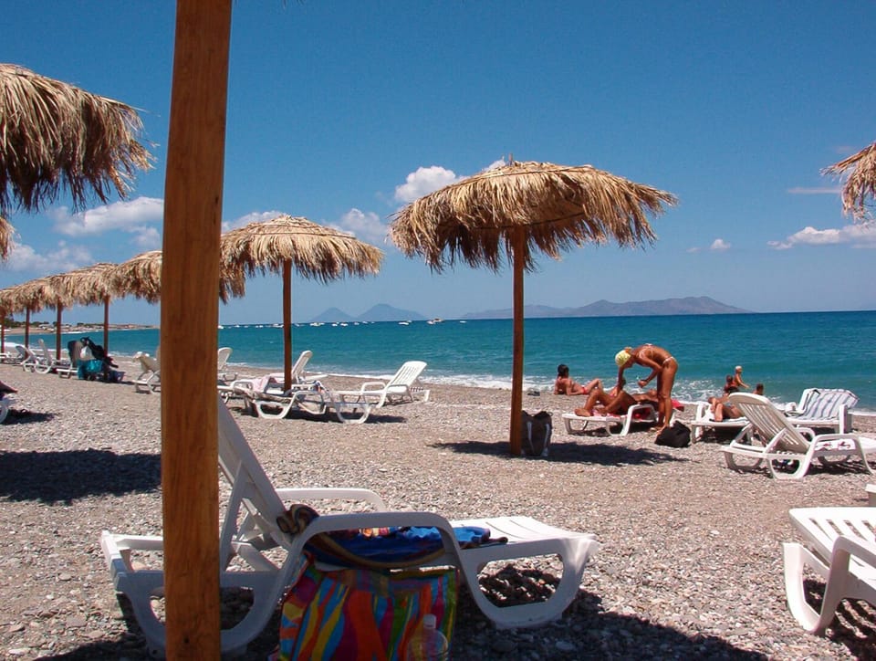 Natural landscape, Beach, Sea view, sunbed