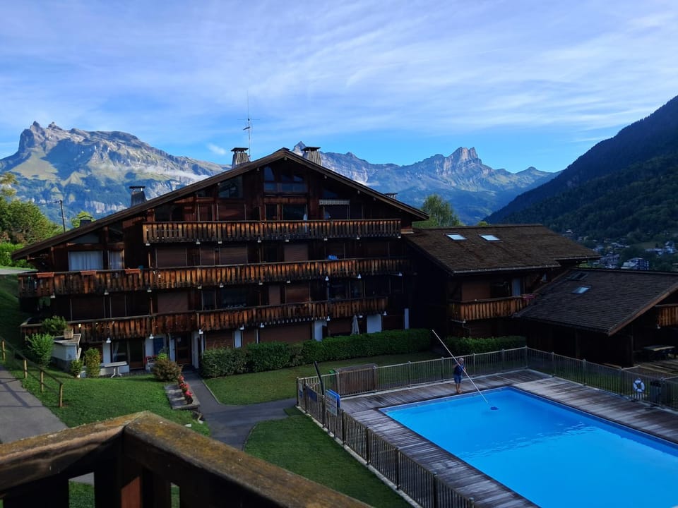 Natural landscape, Pool view, Swimming pool