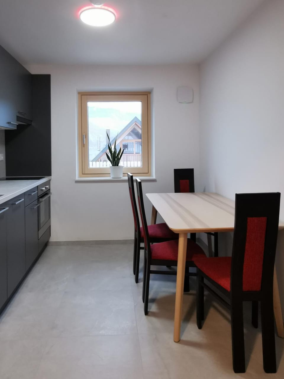 Kitchen or kitchenette, Dining area