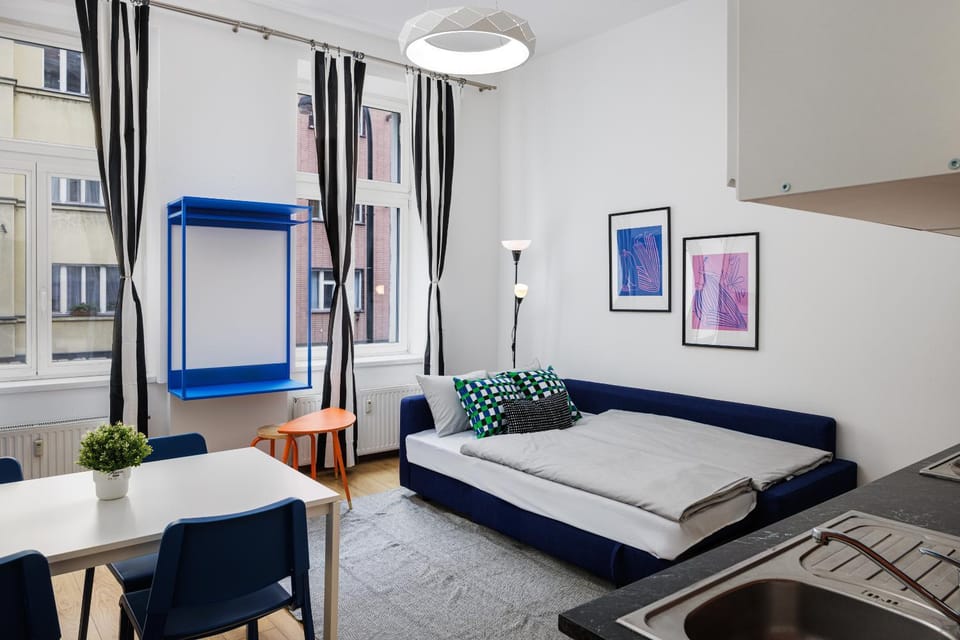 Bed, Library, Kitchen or kitchenette, Living room, kitchen, kitchen