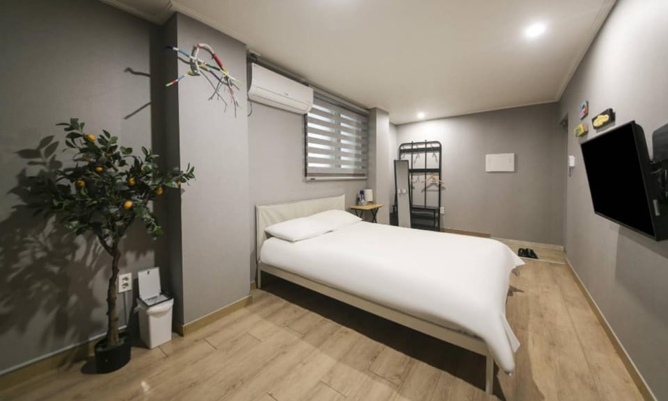 Bed, TV and multimedia, Photo of the whole room, Bedroom